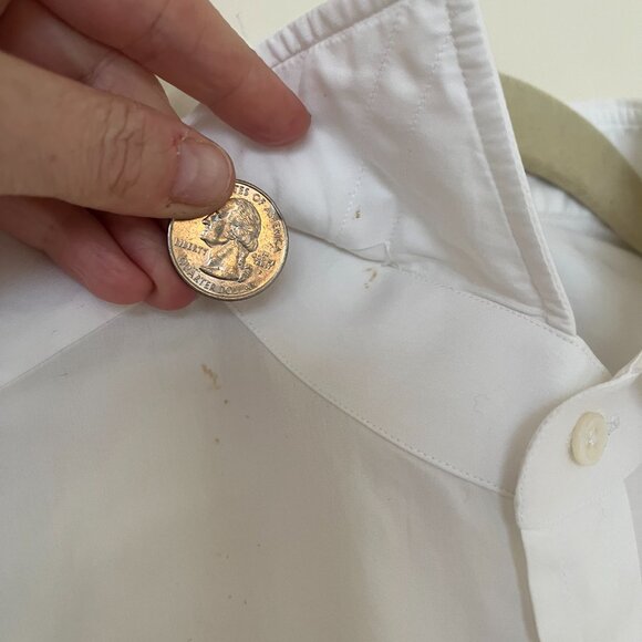 Ralph Lauren Purple Label White Shirt Men’s Size 15.5 - Picture 6 of 9